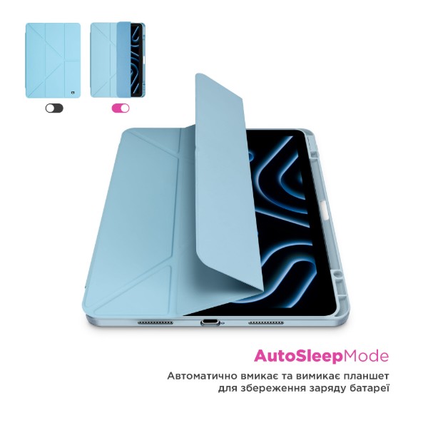 Фото - Чохол для планшету Armorstandart Y-Type PEN for Samsung Galaxy Tab S10 FE+ Blue (ARM85531)