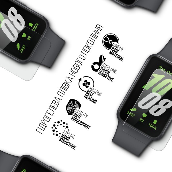 Фото - Защитная пленка для смарт-часов Armorstandart for Samsung Galaxy Watch Fit 3 6 шт. (ARM74576)