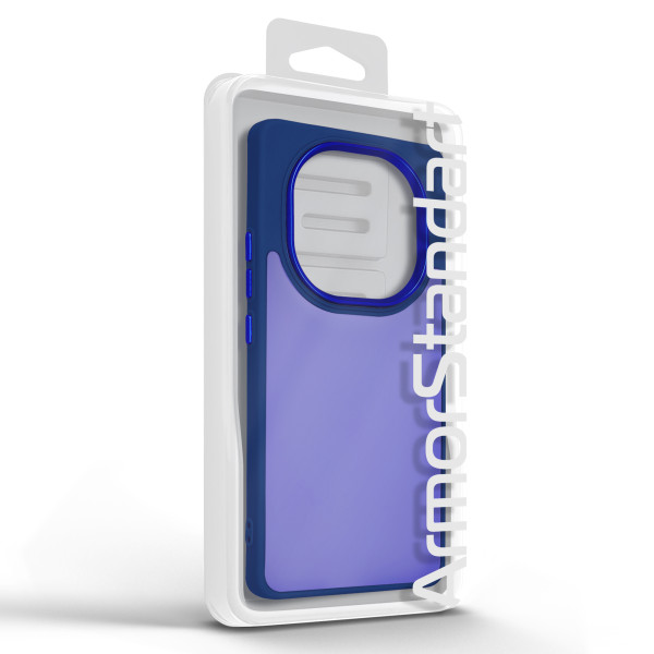 Фото - Чохол для смартфону Armorstandart Frame for Xiaomi Redmi Note 14 Pro 4G Blue (ARM79870)