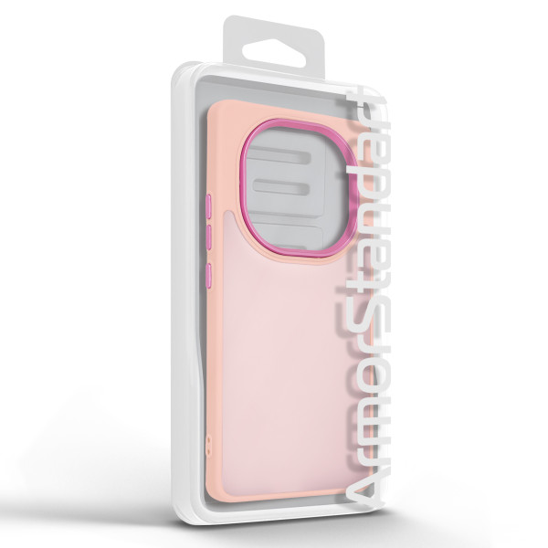 Фото - Чехол для смартфона Armorstandart Frame for Xiaomi Redmi Note 14 Pro 4G Pink (ARM79873)