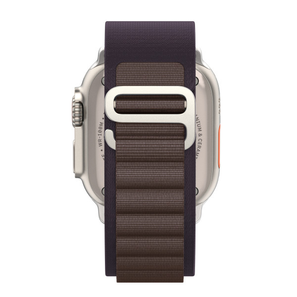 Фото - Ремінець для смарт-годинника Armorstandart Alpina Band for Apple Watch 49/46/45/44/42 (Series 1-3) Indigo (ARM81043)