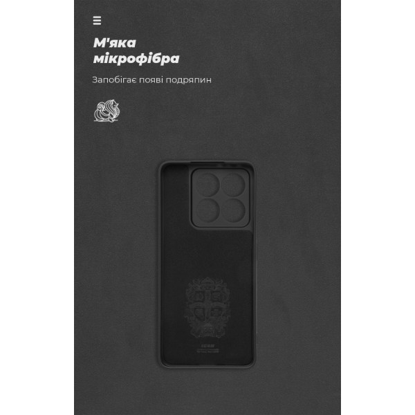 Фото - Чохол для смартфону Armorstandart ICON for Xiaomi 14T Camera cover Black (ARM85084)