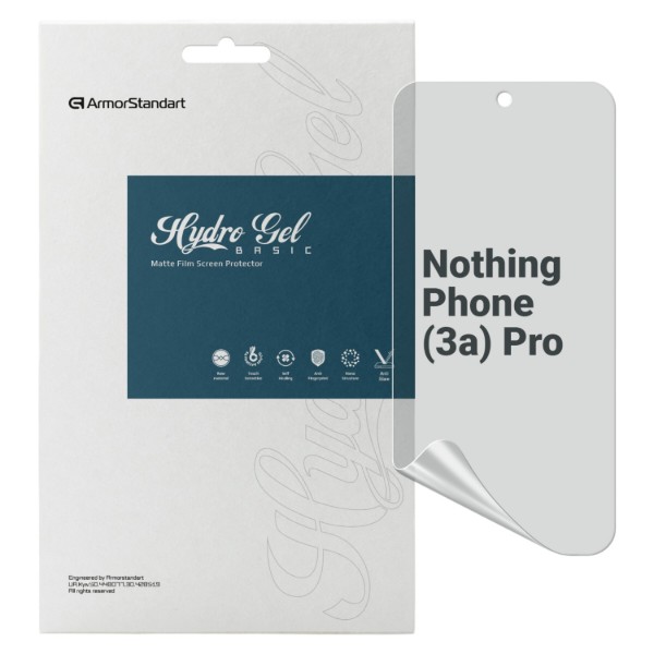Фото - Защитная пленка для смартфона Armorstandart Matte for Nothing Phone (3a) Pro (ARM85462) Фото - Защитная пленка для смартфона Armorstandart Matte for Nothing Phone (3a) Pro (ARM85462)