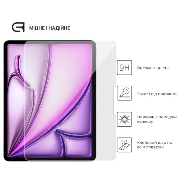 Фото - Защитное стекло для планшета ArmorStandart Glass.CR для Apple iPad Air 13 2026/Air 13 2025/Air 13 2024/Pro 13 2025/Pro 13 2024 (ARM74632)