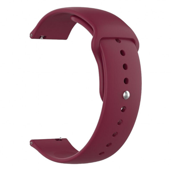 Фото - Ремінець для смарт-годинника Armorstandart Silicon Watch Strap 22mm Marsala (ARM80665)