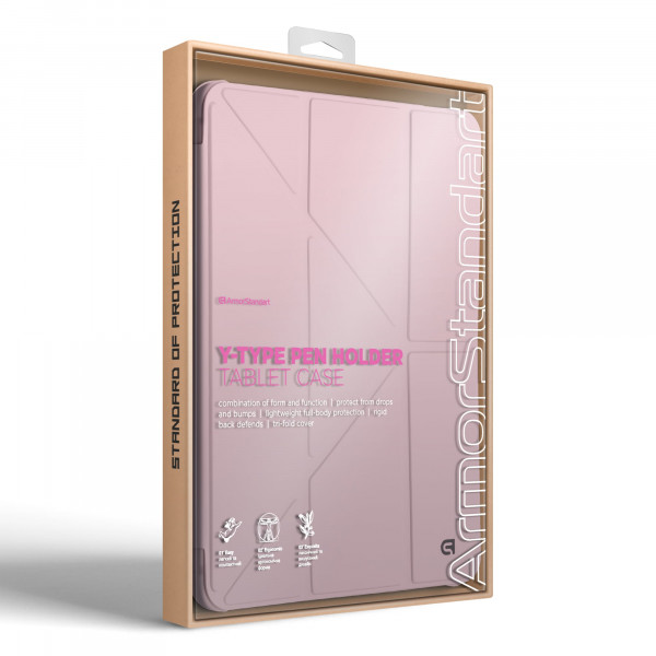 Фото - Чехол для планшета Armorstandart Y-Type PEN for iPad Pro 11 2025/2024 Pink (ARM77535)