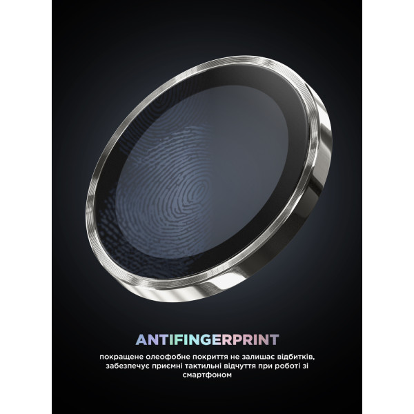 Фото - Защитное стекло для смартфона Armorstandart для камеры Supreme Black Icon for Samsung S24 Plus Marble Grey (ARM76610)