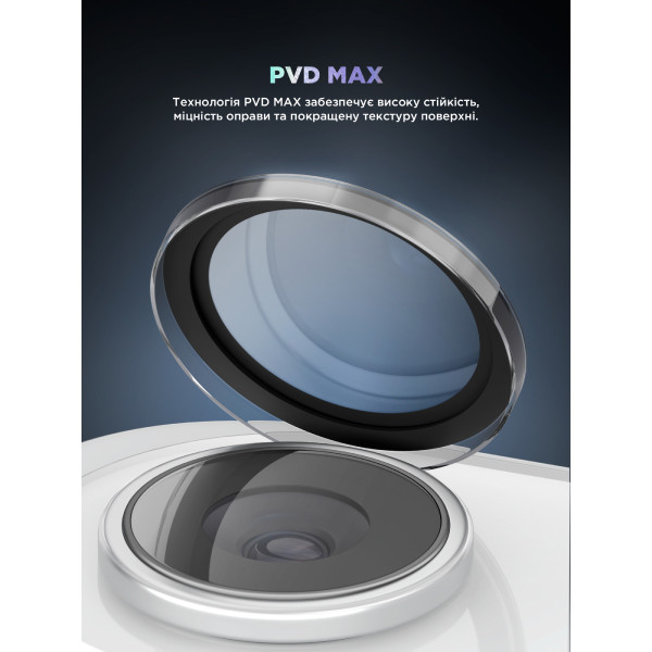 Фото - Захисне скло для смартфону Armorstandart для камери Supreme BI for iPhone 17 Air Clear (ARM86452)