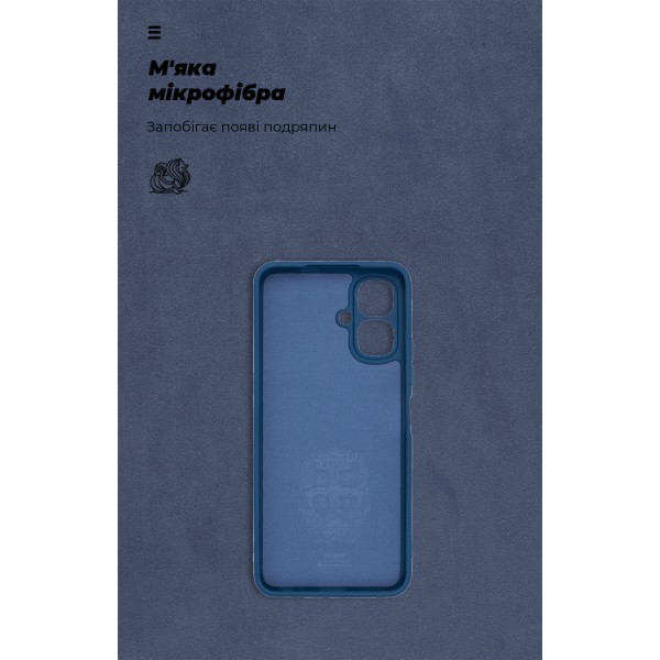 Фото - Чохол для смартфона Armorstandart ICON for Tecno Spark Go 2 4G Camera cover Dark Blue (ARM88246)