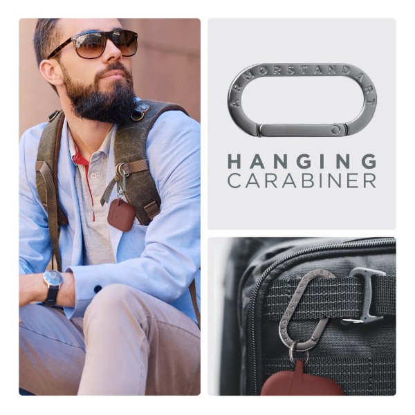 Фото - Чехол для наушников Armorstandart Hang Case for Apple AirPods 4 Scarlet (ARM81294)