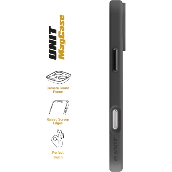 Фото - Чохол для смартфону Armorstandart Unit-C MagCase for Apple iPhone 17 Pro Max Black (ARM87913)