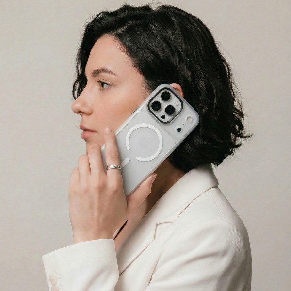 Фото - Чохол для смартфону Armorstandart Unit-C MagCase for Apple iPhone 17 Pro Max Matte Clear (ARM87914)