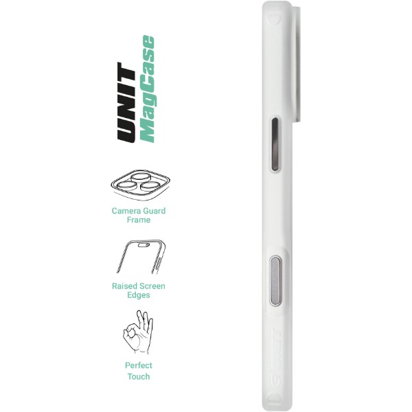 Фото - Чохол для смартфону Armorstandart Unit-C MagCase for Apple iPhone 17 Pro Max Matte Clear (ARM87914)