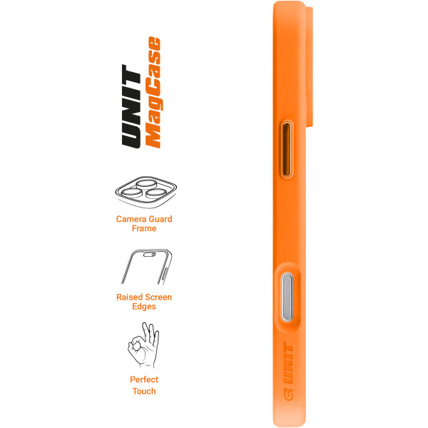 Фото - Чехол для смартфона Armorstandart Unit-C MagCase for Apple iPhone 17 Pro Max Orange (ARM86623)