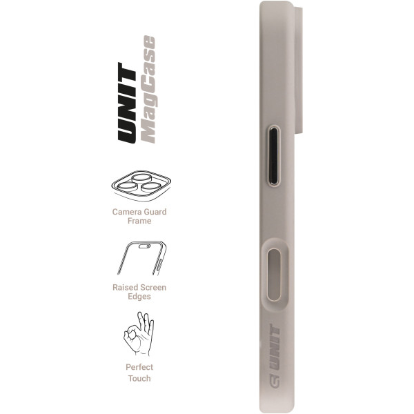 Фото - Чохол для смартфону Armorstandart Unit-C MagCase for Apple iPhone 17 Pro Titanium Grey (ARM87912)
