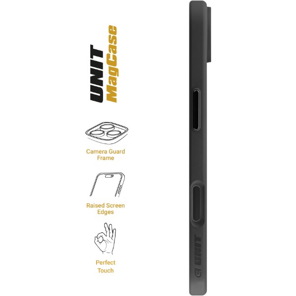 Фото - Чехол для смартфона Armorstandart Unit MagCase for Apple iPhone 17 Air Black (ARM86305)