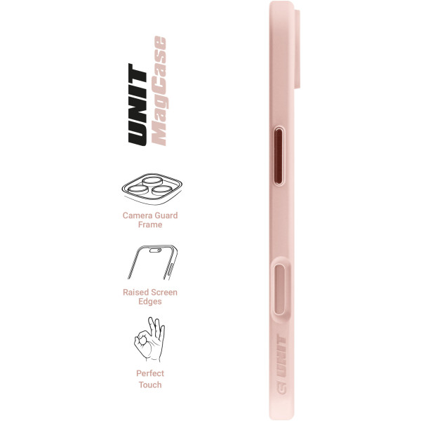 Фото - Чохол для смартфону Armorstandart Unit MagCase for Apple iPhone 17 Air Pale Pink (ARM86311)