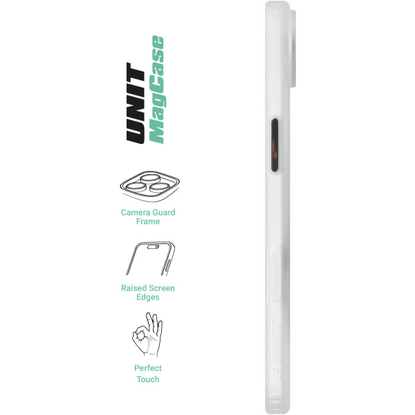 Фото - Чехол для смартфона Armorstandart Unit MagCase for Apple iPhone 17 Air Matte Clear Silver (ARM88999)