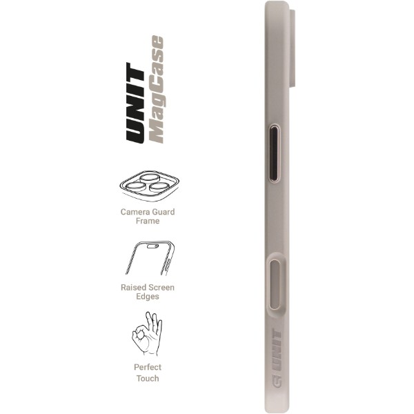 Фото - Чехол для смартфона Armorstandart Unit MagCase for Apple iPhone 17 Air Titanium Grey (ARM86309)