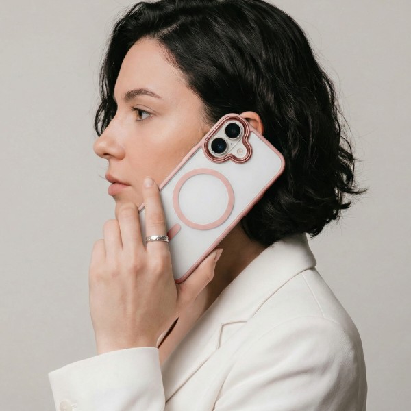 Фото - Чехол для смартфона Armorstandart Unit MagCase for Apple iPhone 17 Pale Pink (ARM86288)