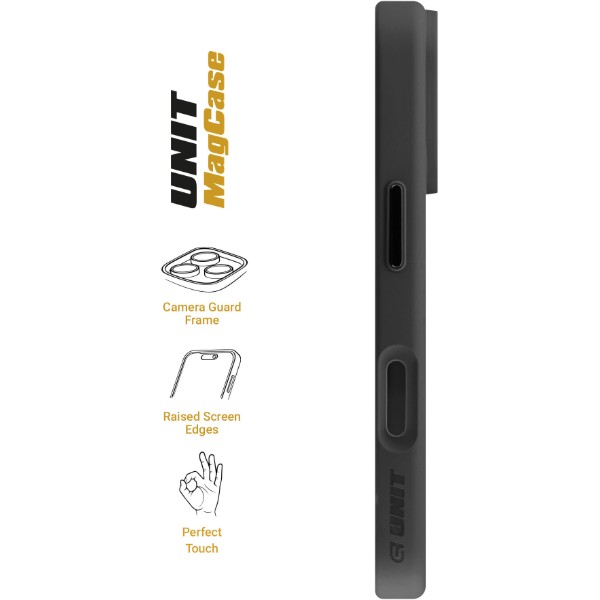 Фото - Чохол для смартфону Armorstandart Unit MagCase for Apple iPhone 17 Pro Black (ARM86289)