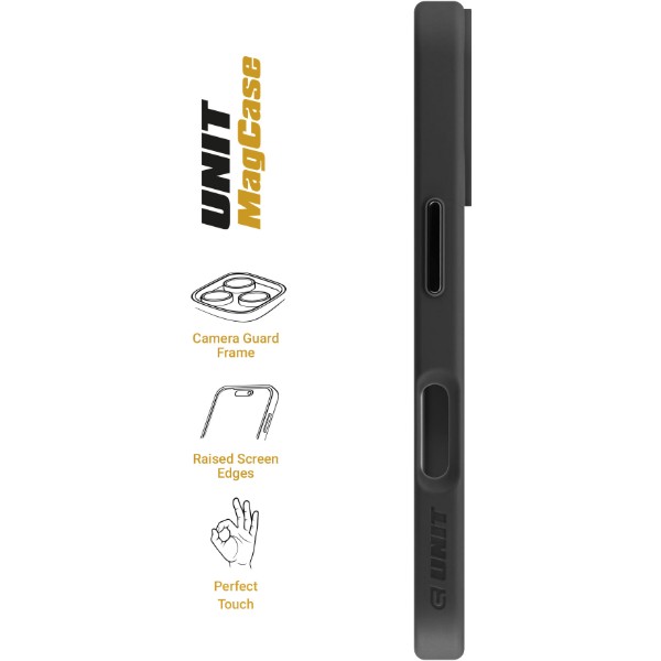Фото - Чохол для смартфону Armorstandart Unit MagSafe for Apple iPhone 16 Black (ARM78776)