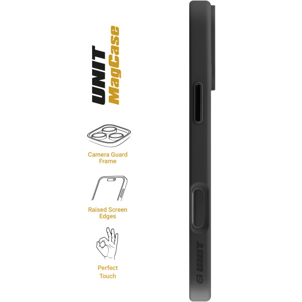 Фото - Чохол для смартфону Armorstandart Unit MagSafe for Apple iPhone 16 Plus Black (ARM78707)