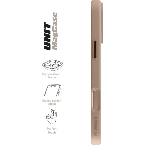 Фото - Уценка - Чехол для смартфона Armorstandart Unit MagSafe for Apple iPhone 16 Pro Max Titanium Desert (ARM81331)