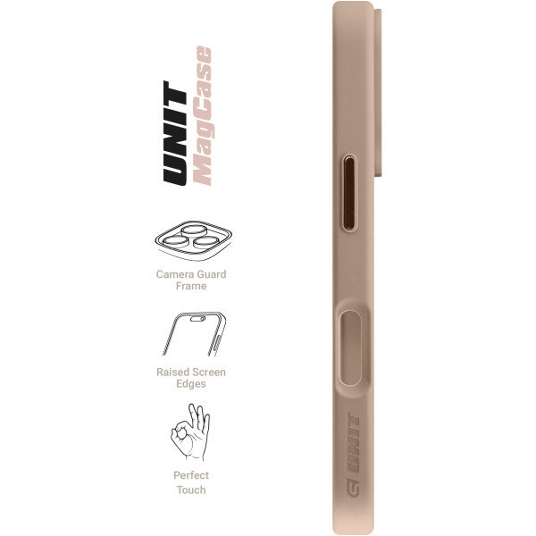 Фото - Чехол для смартфона Armorstandart Unit MagSafe for Apple iPhone 16 Pro Titanium Desert (ARM81330)