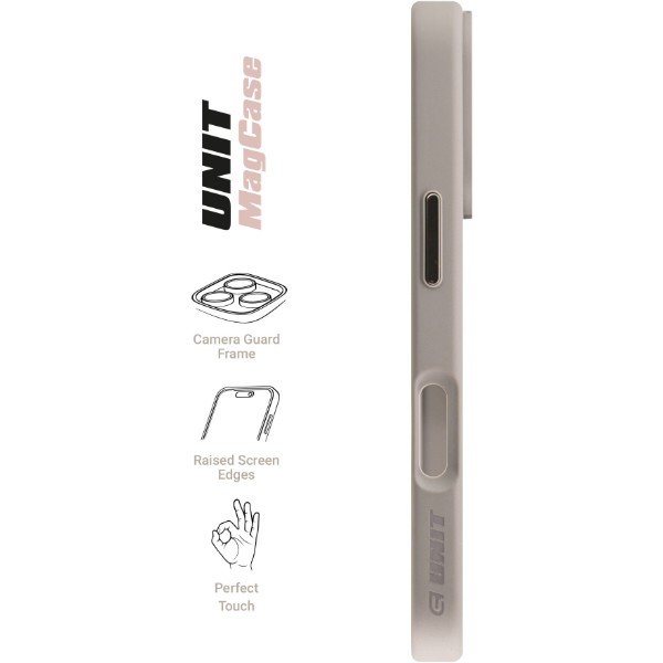 Фото - Чехол для смартфона Armorstandart Unit MagSafe for Apple iPhone 16 Pro Titanium Grey (ARM78710)