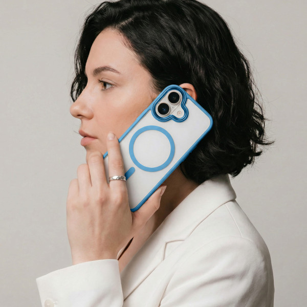 Фото - Чохол для смартфону Armorstandart Unit MagSafe for Apple iPhone 16 Sky Blue (ARM78726)