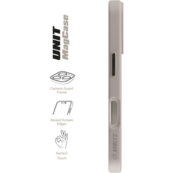 Фото - Чохол для смартфону Armorstandart Unit MagSafe for Apple iPhone 16 Titanium Grey (ARM78703)