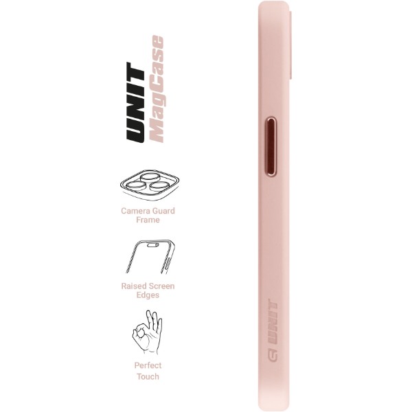 Фото - Чохол для смартфону Armorstandart Unit MagSafe for Apple iPhone 17e / 16e Pale Pink (ARM83875)