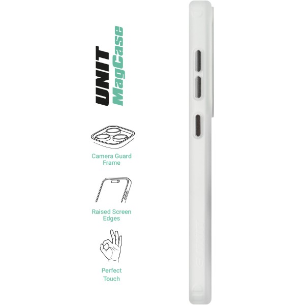 Фото - Чохол для смартфону Armorstandart Unit MagSafe for Samsung S24 Matte Clear Silver (ARM74861)