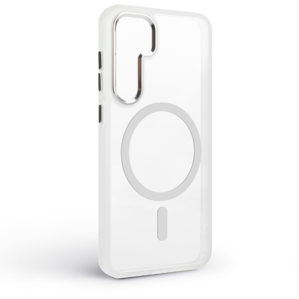 Фото - Чохол для смартфону Armorstandart Unit MagSafe for Samsung S24 Matte Clear Silver (ARM74861)
