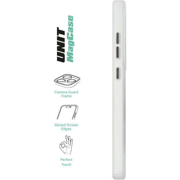 Фото - Чохол для смартфону Armorstandart Unit MagSafe for Samsung S24 Ultra Matte Clear Silver (ARM74869)