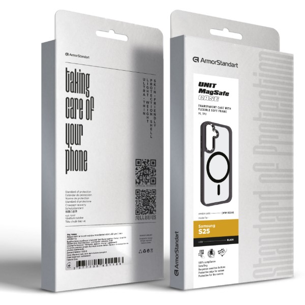 Фото - Чехол для смартфона Armorstandart Unit MagSafe for Samsung S25 Black (ARM82260)