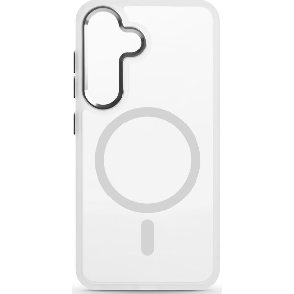 Фото - Чехол для смартфона Armorstandart Unit MagSafe for Samsung S25 Matte Clear Silver (ARM82261)