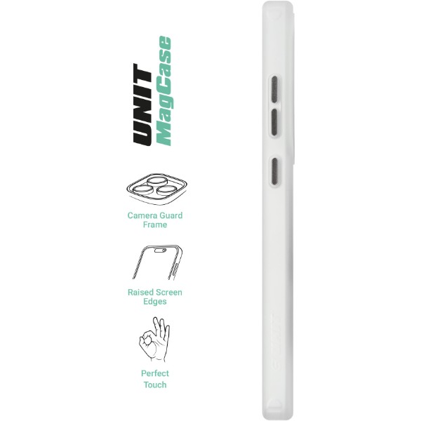 Фото - Чехол для смартфона Armorstandart Unit MagSafe for Samsung S25 Ultra Matte Clear Silver (ARM82266)
