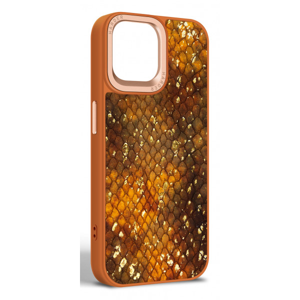 Фото - Чехол для смартфона Harder Nagas for Apple iPhone 15 Brown (ARM76735)