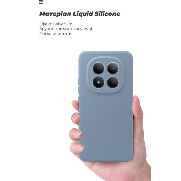 Фото - Чохол для смартфону Armorstandart ICON for Xiaomi Redmi Note 15 Pro Plus 5G / Poco M8 Pro 5G Camera cover Winter Blue (ARM89824)
