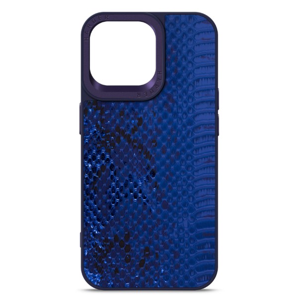 Фото - Чохол для смартфону Harder Snake Pattern for Apple iPhone 14 Pro Max Blue Mystic (ARM76814) Фото - Чохол для смартфону Harder Snake Pattern for Apple iPhone 14 Pro Max Blue Mystic (ARM76814)