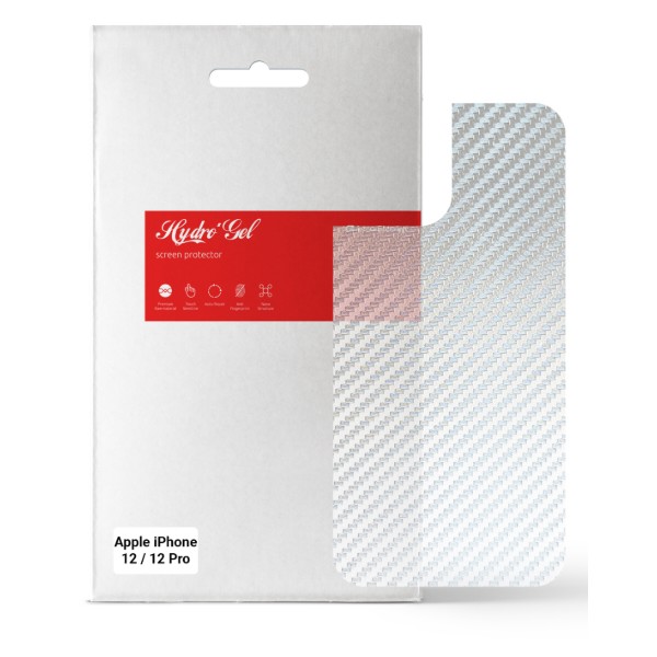 Фото - Захисна плівка для смартфона Armorstandart на задню панель for Apple iPhone 12/12 Pro Carbone Silver (ARM61066)