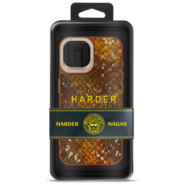 Фото - Чохол для смартфону Harder Nagas for Apple iPhone 14 Brown (ARM76750)