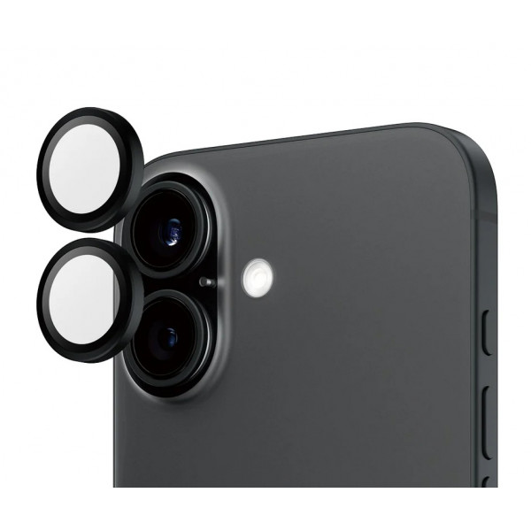 Фото - Защитное стекло для смартфона Armorstandart для камеры AR for iPhone 16 / 16 Plus Black (ARM79402) Фото - Защитное стекло для смартфона Armorstandart для камеры AR for iPhone 16 / 16 Plus Black (ARM79402)