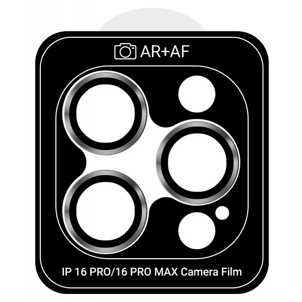Фото - Захисне скло для смартфону Armorstandart для камери Pro for Apple iPhone 16 Pro/16 Pro Max WhiteTitanium (ARM81421)