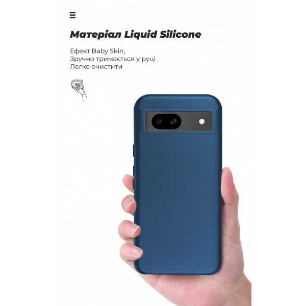 Фото - Чохол для смартфону Armorstandart ICON for Google Pixel 8a Blue (ARM77807)
