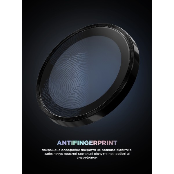 Фото - Захисне скло для смартфону Armorstandart для камери Supreme Black Icon for Samsung S24 Ultra Black Titanium (ARM76602)