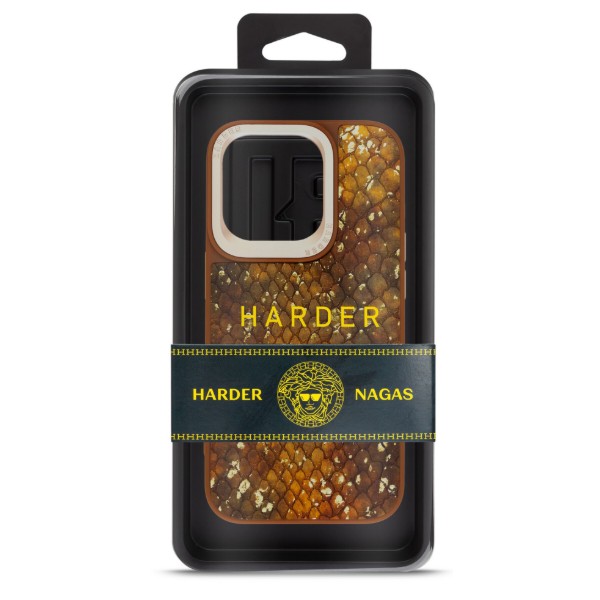 Фото - Чехол для смартфона Harder Nagas for Apple iPhone 15 Pro Brown (ARM76740)