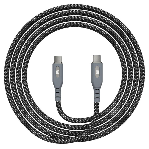 Фото - Кабель синхронізації даних Armorstandart AR18 Magnetic USB Type-C to USB Type-C 60W 1m Black (ARM75513)